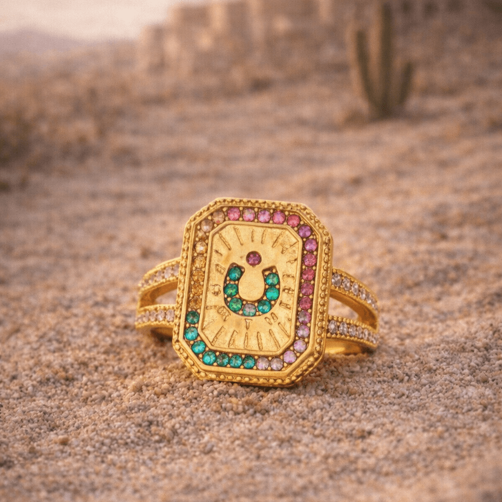 Bague Chimayo — bijou femme doré