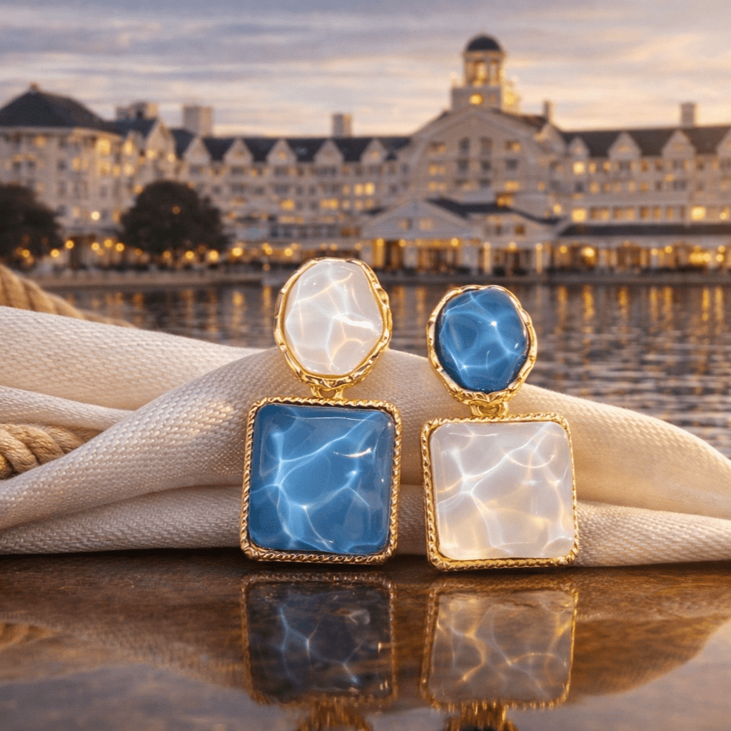 Boucles Nantucket — bijou femme doré