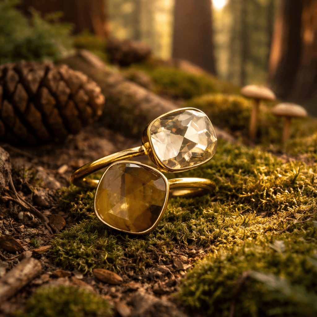 Bague Sierra — bijou femme doré