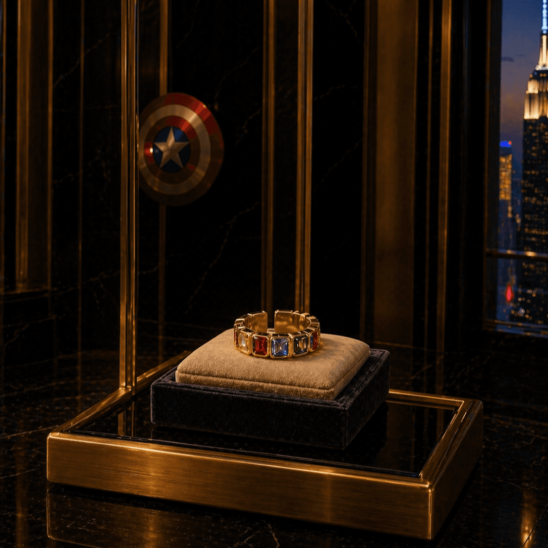 Bague Downtown — bijou femme doré