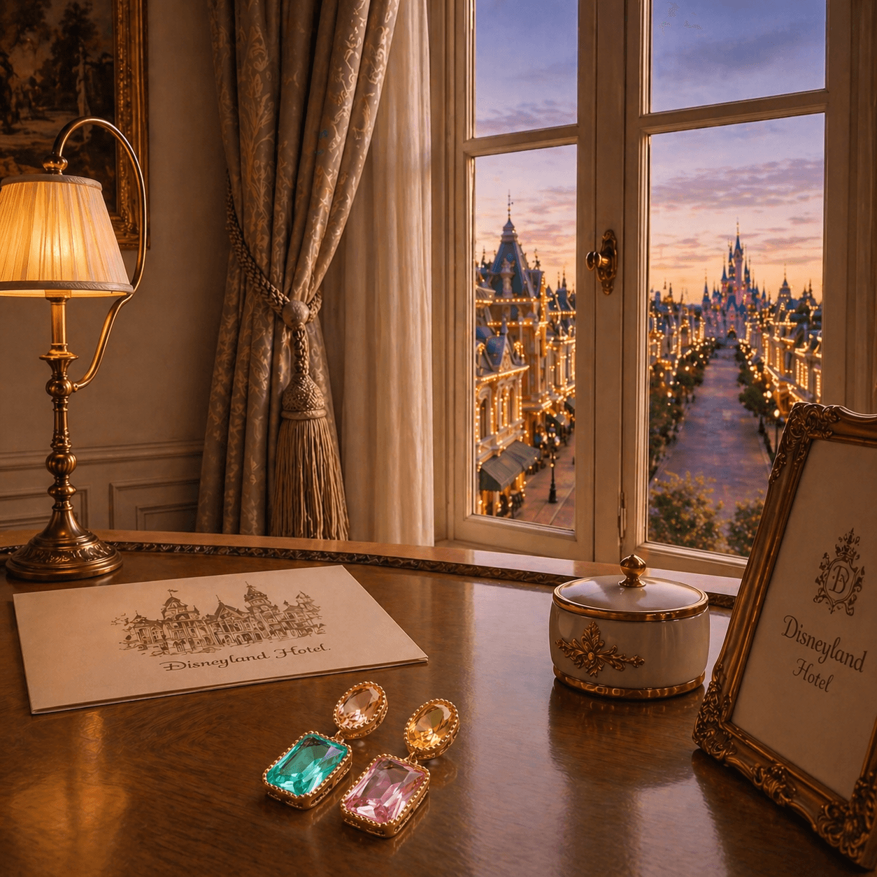 Boucles Crystal — bijou femme doré